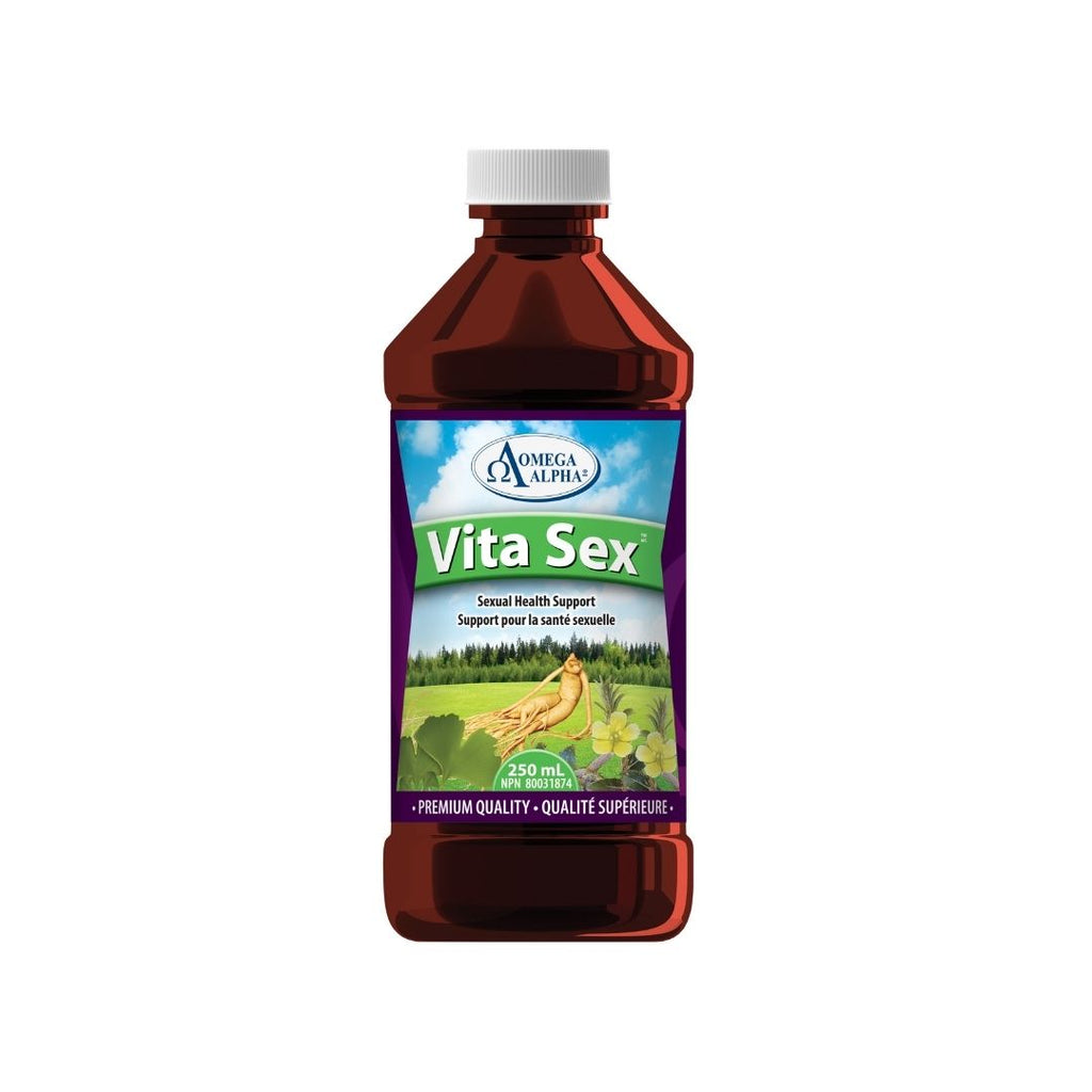 Omega Alpha VitaSex Sexual Health Support,  250 mL