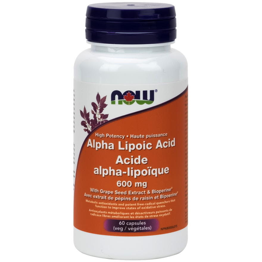 Alpha Lipoic Acid 600 mg  Veg Capsules
