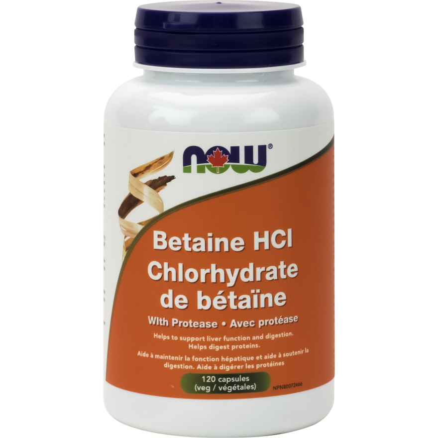 Betaine HCl Capsules 120'