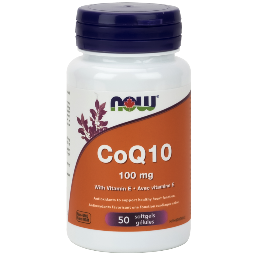 CoQ10 100 mg with Vitamin E Softgels 50'