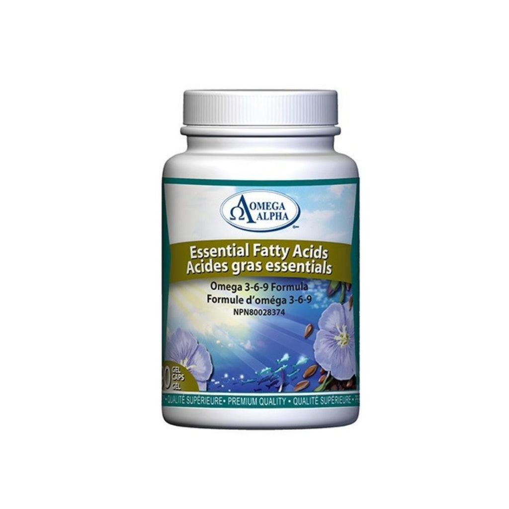 Omega Alpha Essential Fatty Acids Omega 3-6-9, 90 Softgels