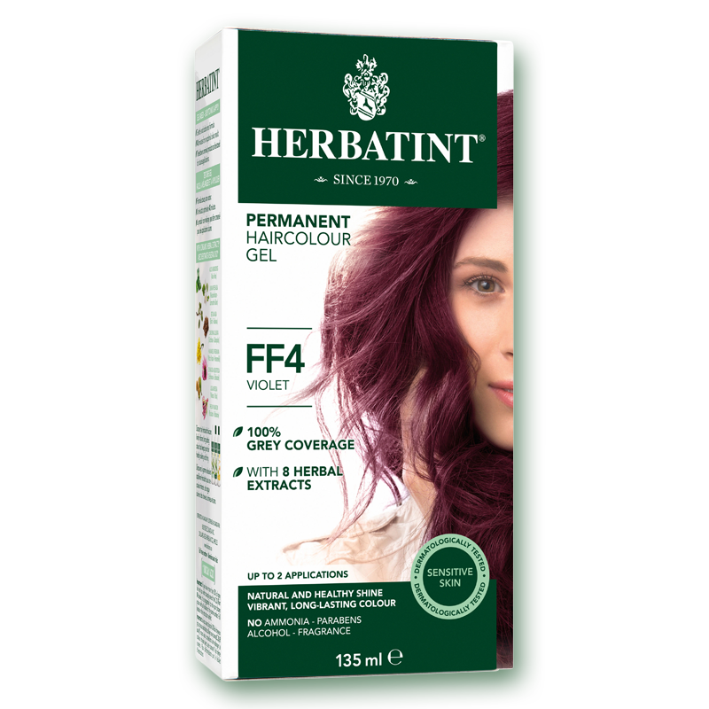 Herbatint™ "FF" Series Natural Herb Based Hair Colour #FF4 Violet