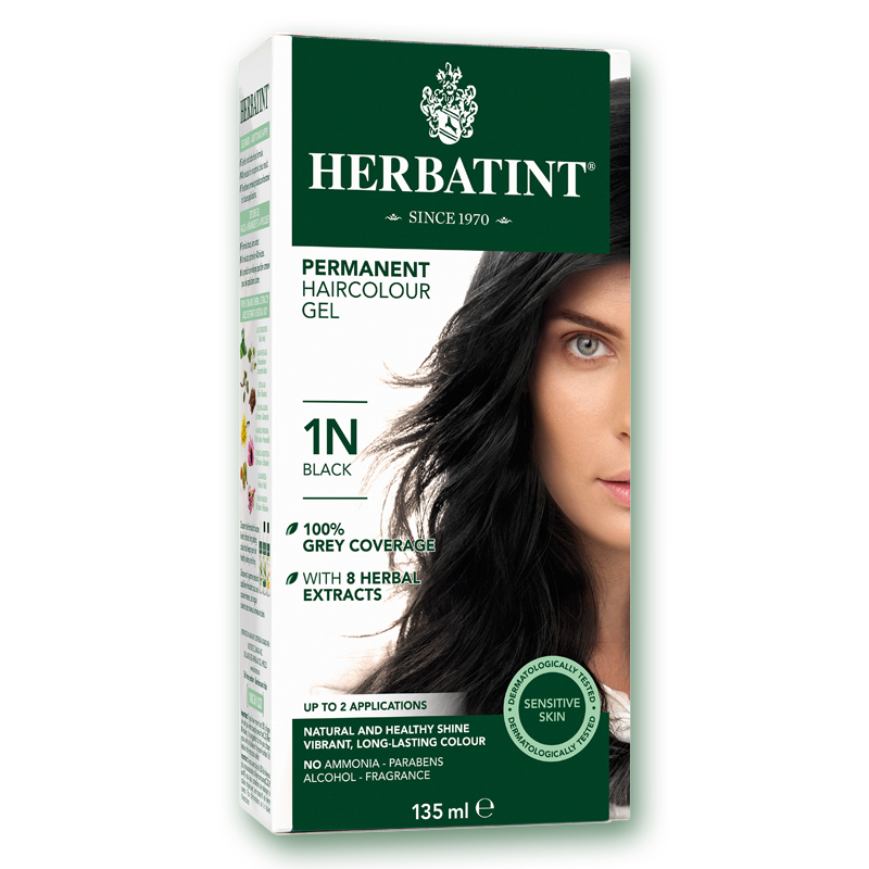 Herbatint™ "N" Series Natural Herb Based Hair Colour #1N Black