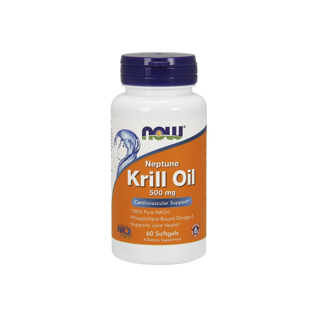 NOW Krill Oil 500mg, 60 Softgels