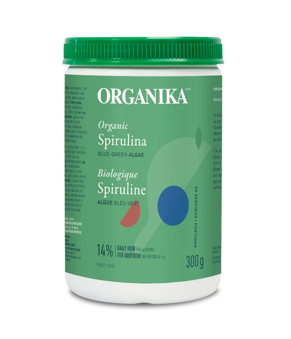 Organika Spirulina Powder Organic Powder, 300g